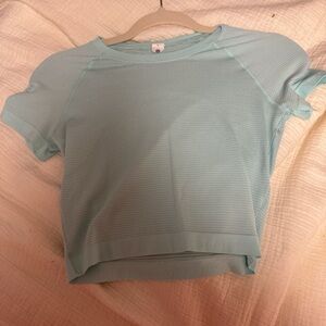 Light Blue Cropped Swiftly Tech